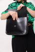 ASTORIA handbag - Black Suede