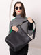 ADDISON Leather Tote - Black